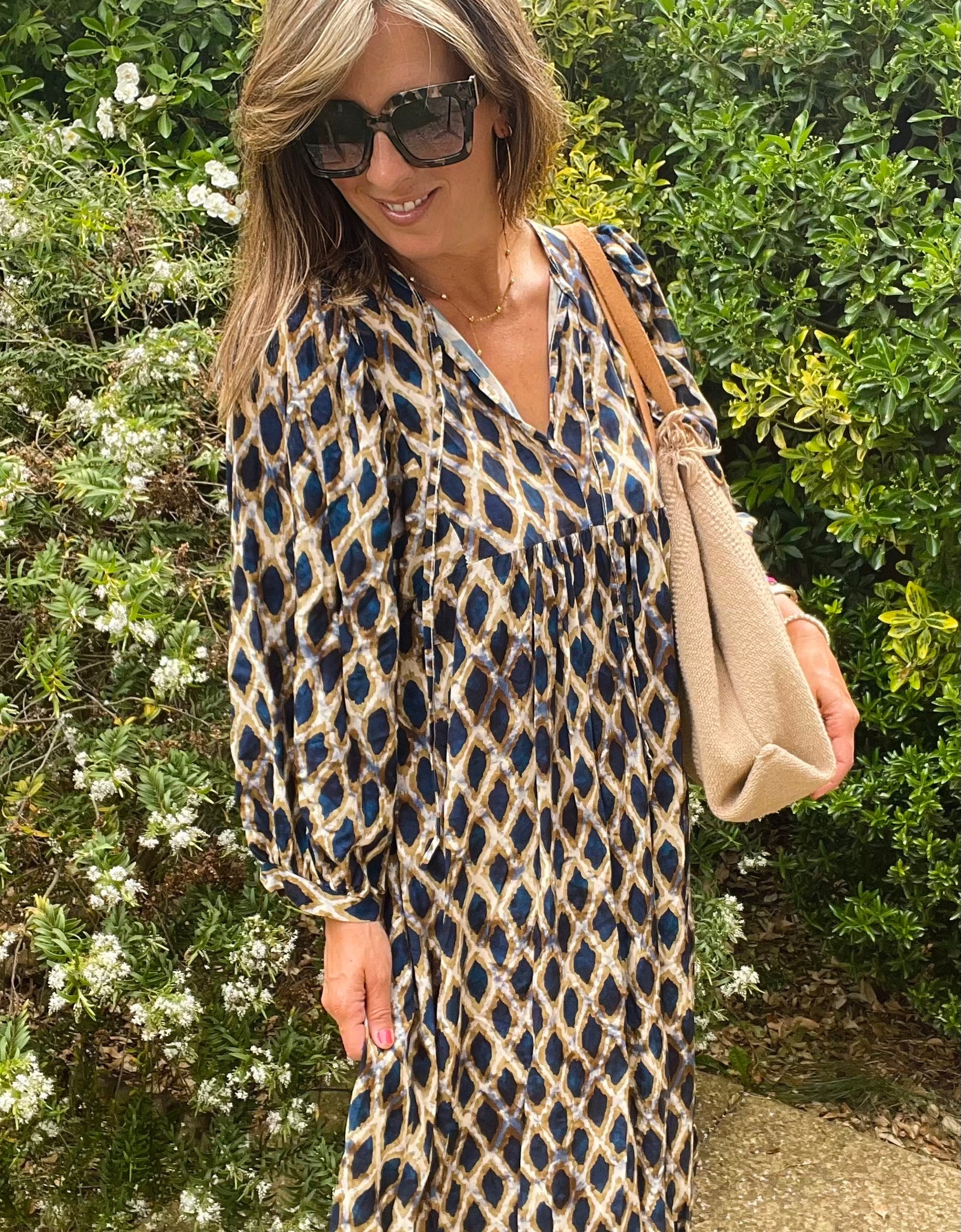 Indigo Dress - navy