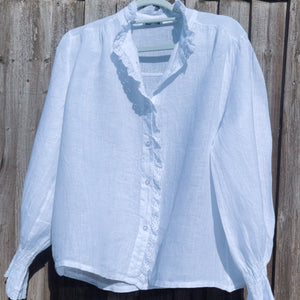 White Linen Shirt