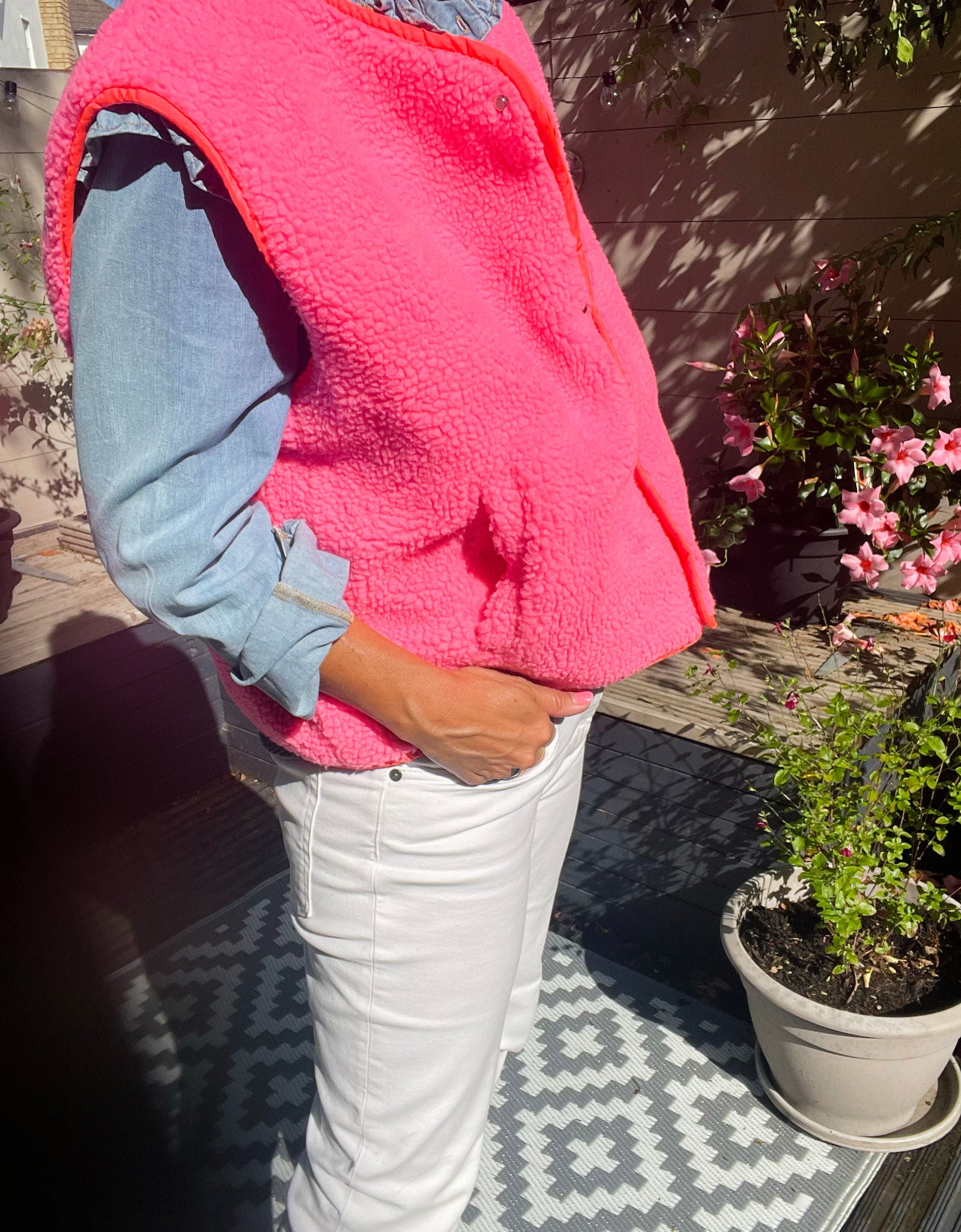 Neon Pink Gilet