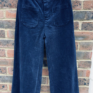 Navy Front Pocket Cords