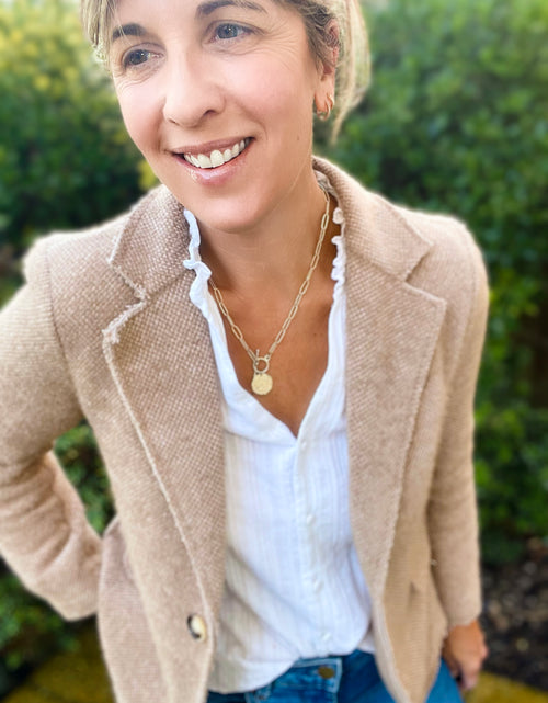Load image into Gallery viewer, Caramel Soft Blazer
