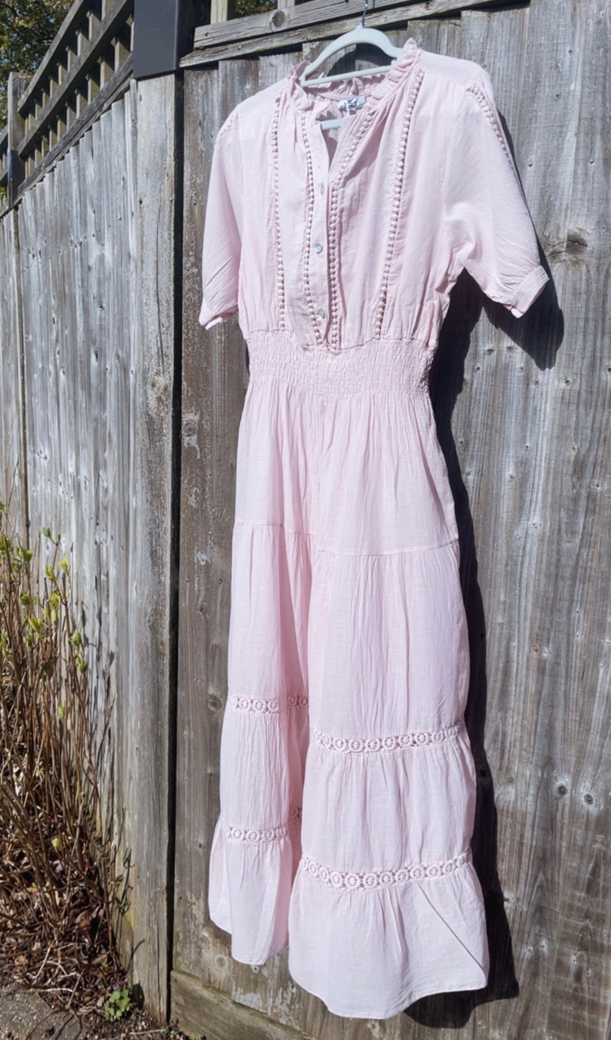 Vivienne Dress - dusty pink