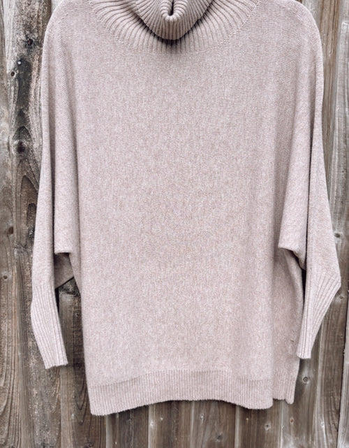 Load image into Gallery viewer, Mocha Roll-neck Knit
