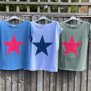 Star T-shirt white
