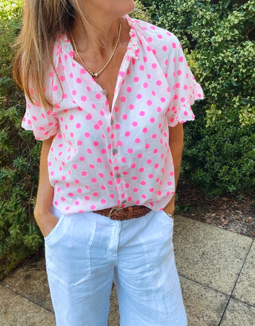 Load image into Gallery viewer, Ziggy blouse - pink
