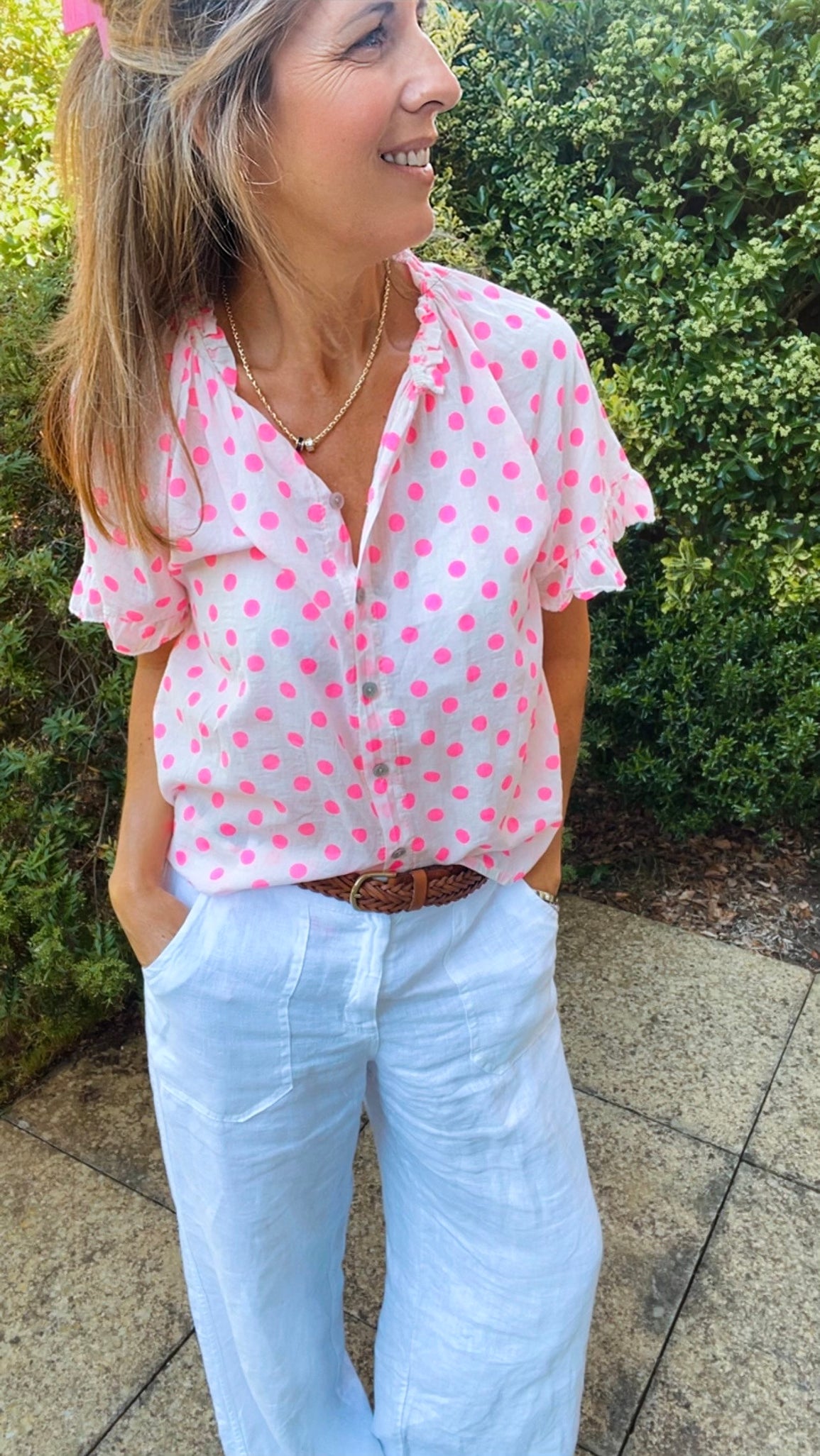 Ziggy blouse - pink
