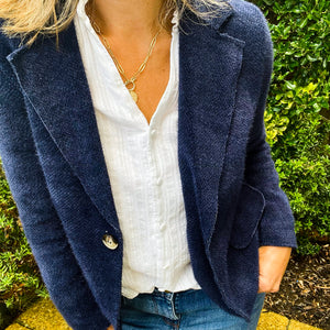 Navy Soft Blazer