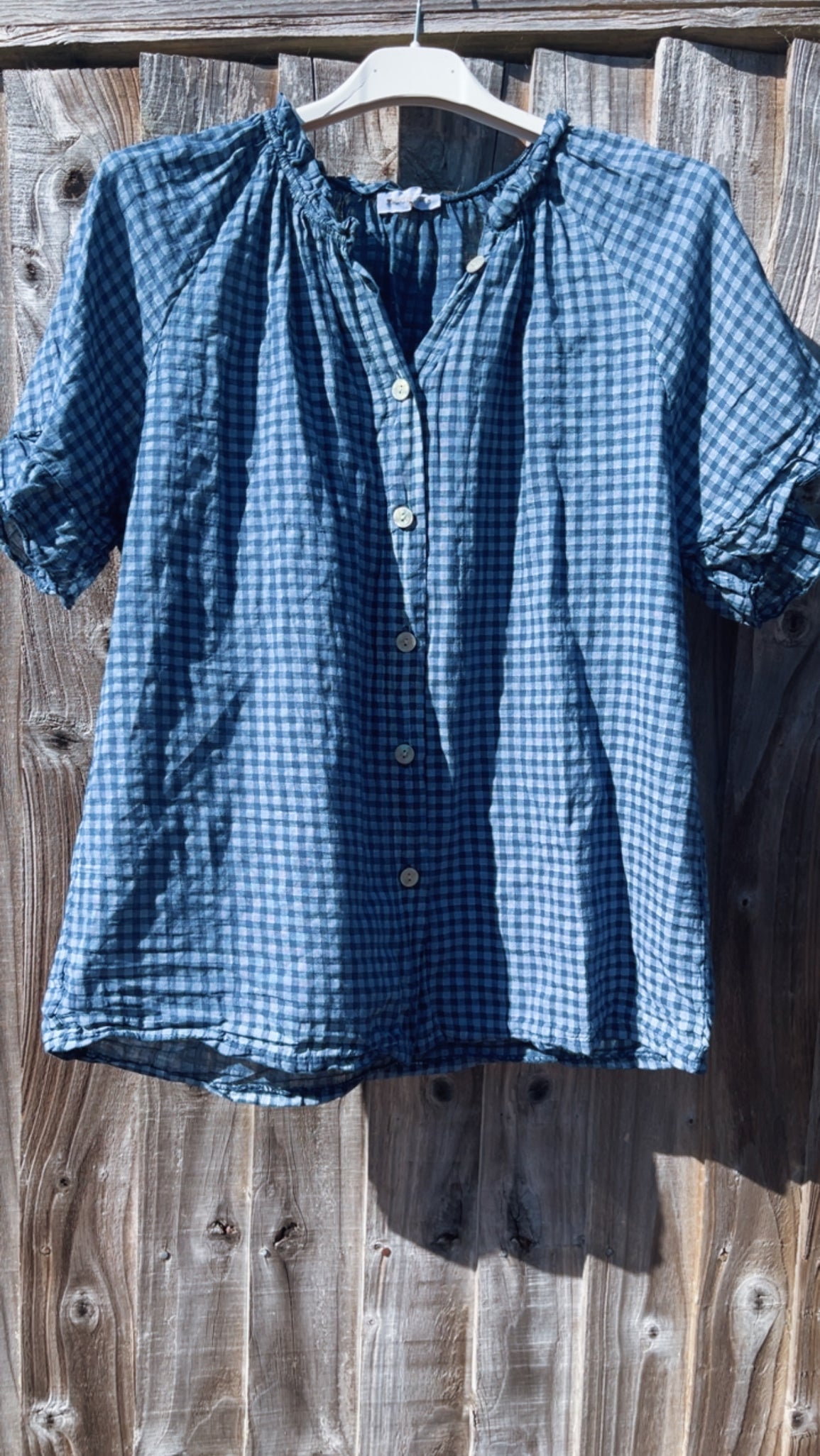 MINI - Polly blouse - blue