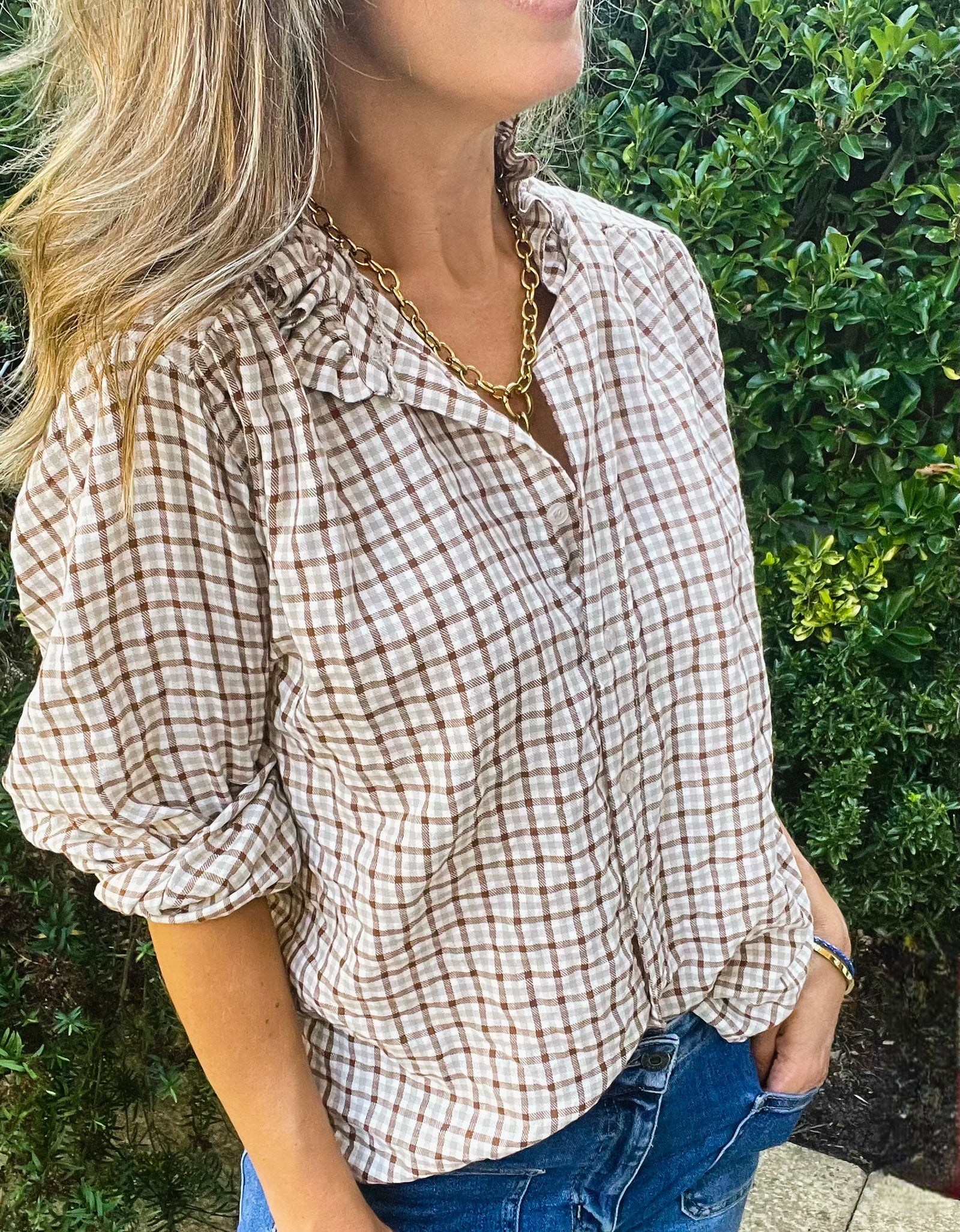 Saffron Shirt - beige