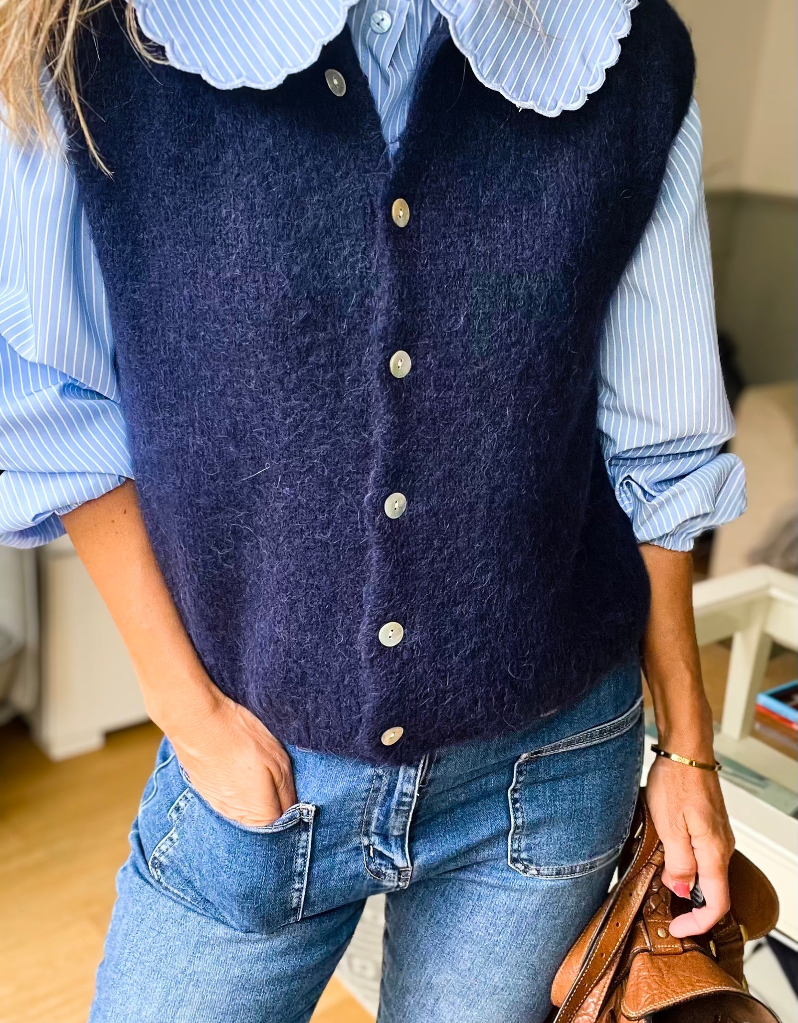 Cheska Shirt - blue