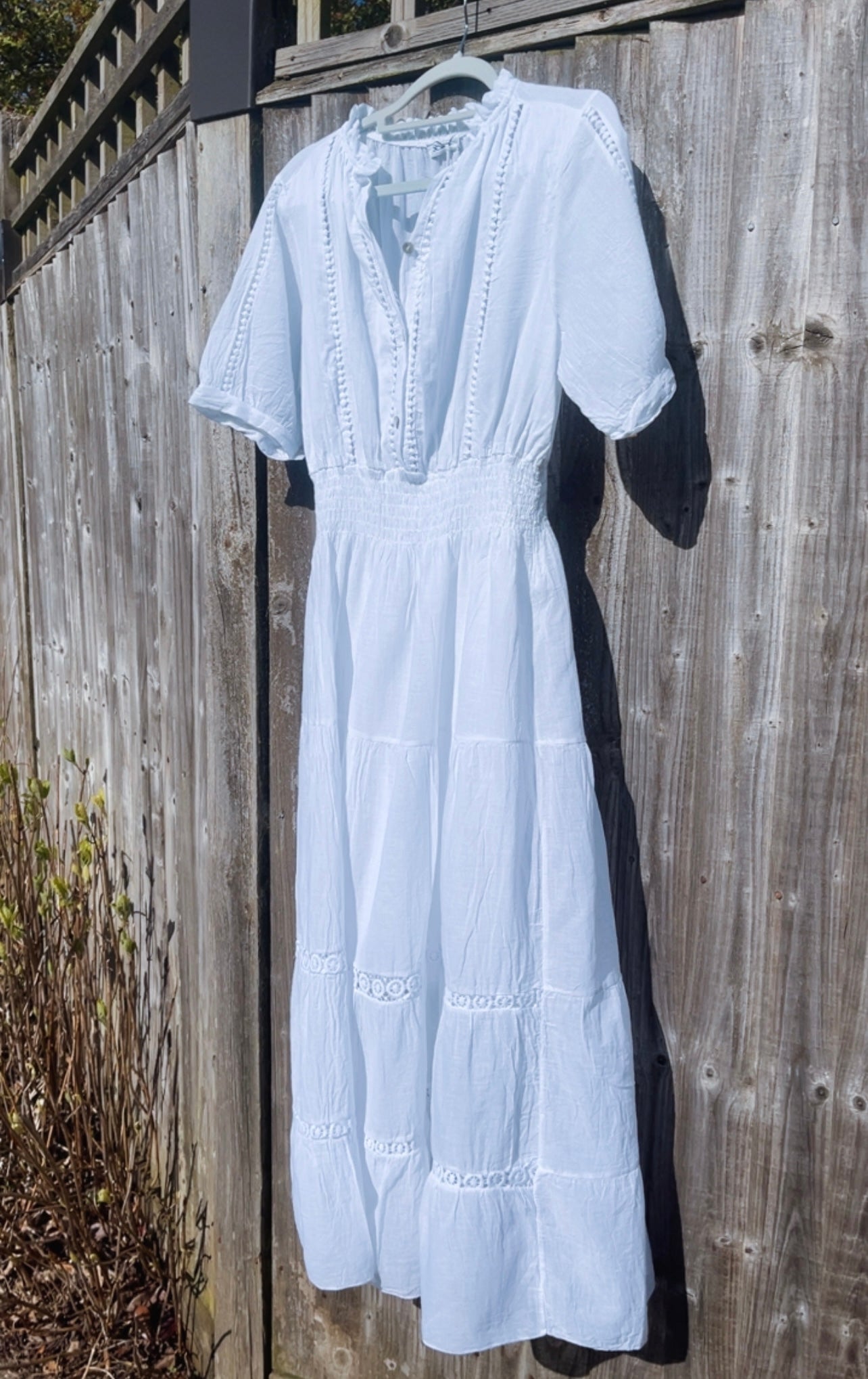 Vivienne Dress - white