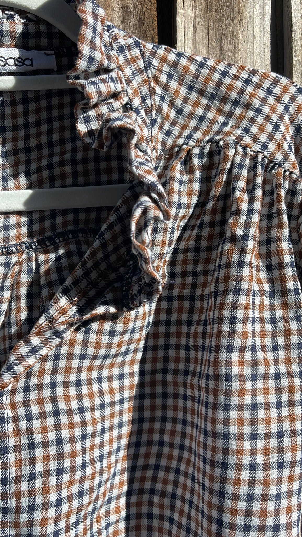 Saffron Shirt - coffee