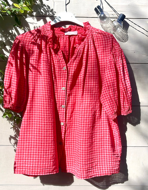 Load image into Gallery viewer, Pixie Blouse - red
