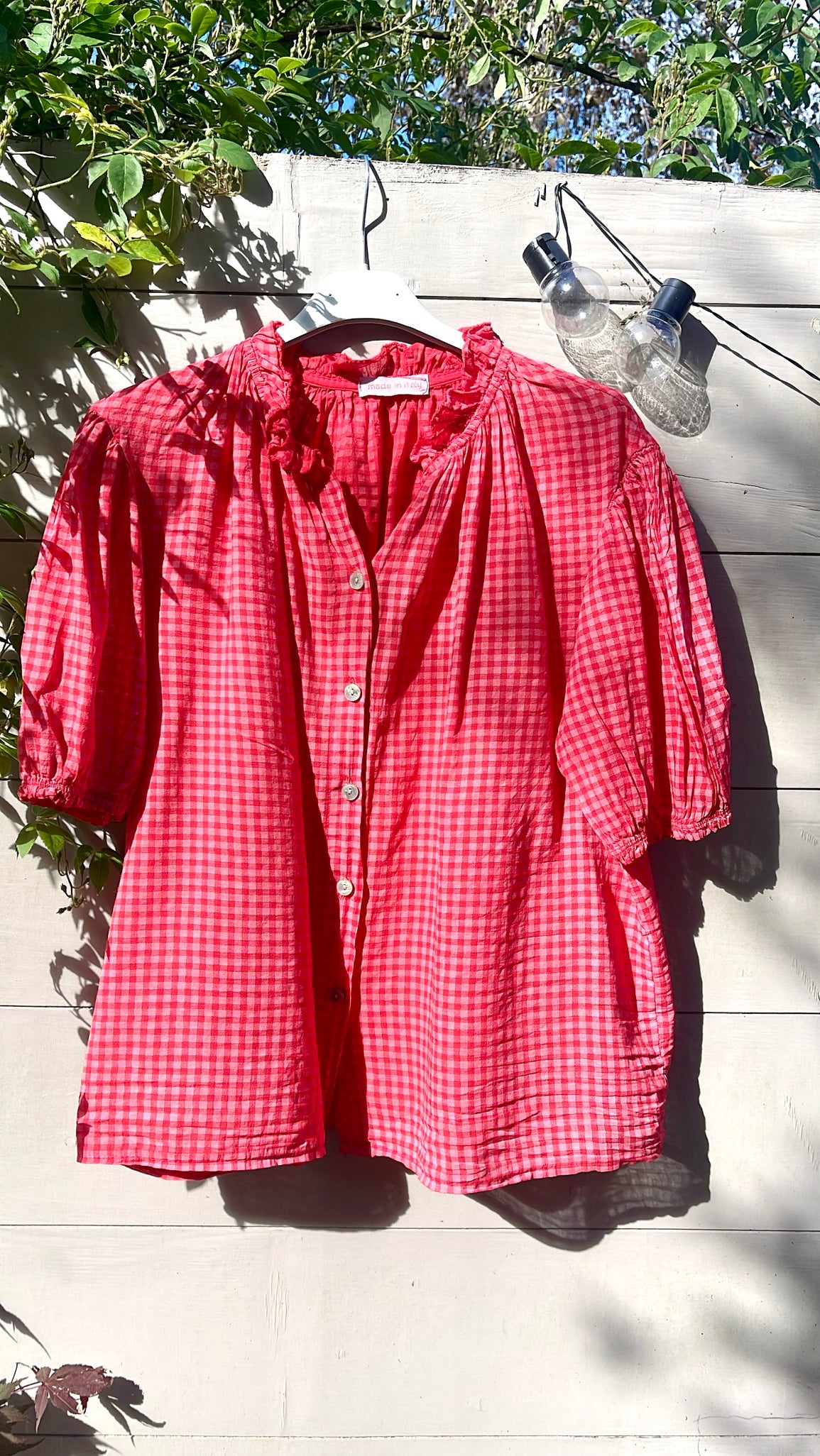 Pixie Blouse - red
