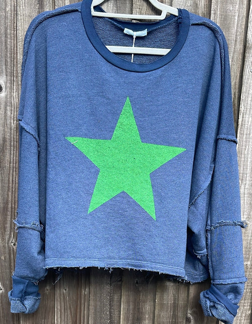 Load image into Gallery viewer, Betty Sweatshirt - Navy
