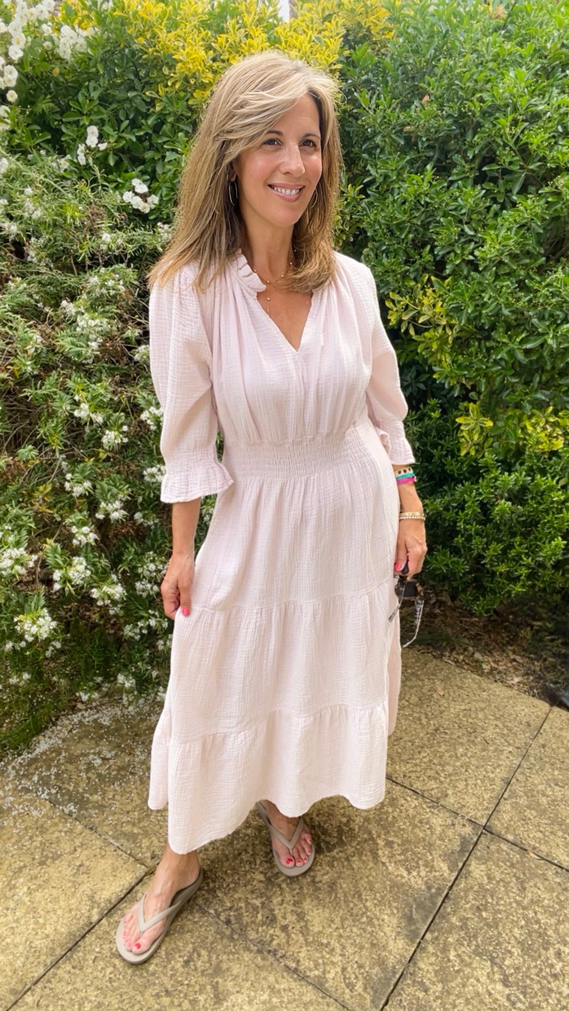 Abigail Dress - baby pink