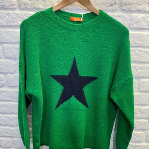 Star Jumper - Green