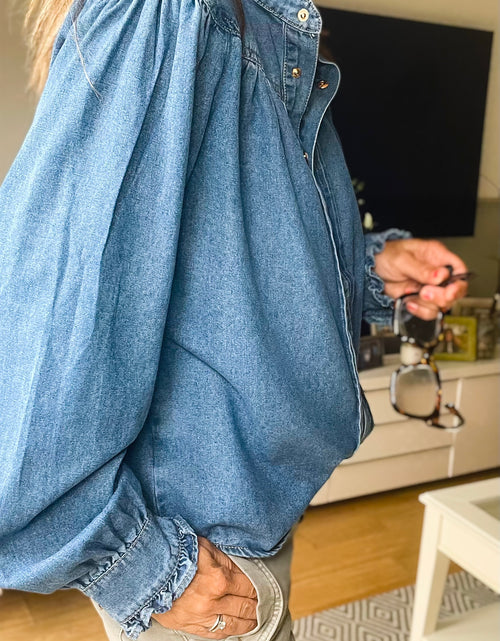 Load image into Gallery viewer, Chrisie Denim Shirt
