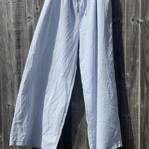 Blue stripe pants