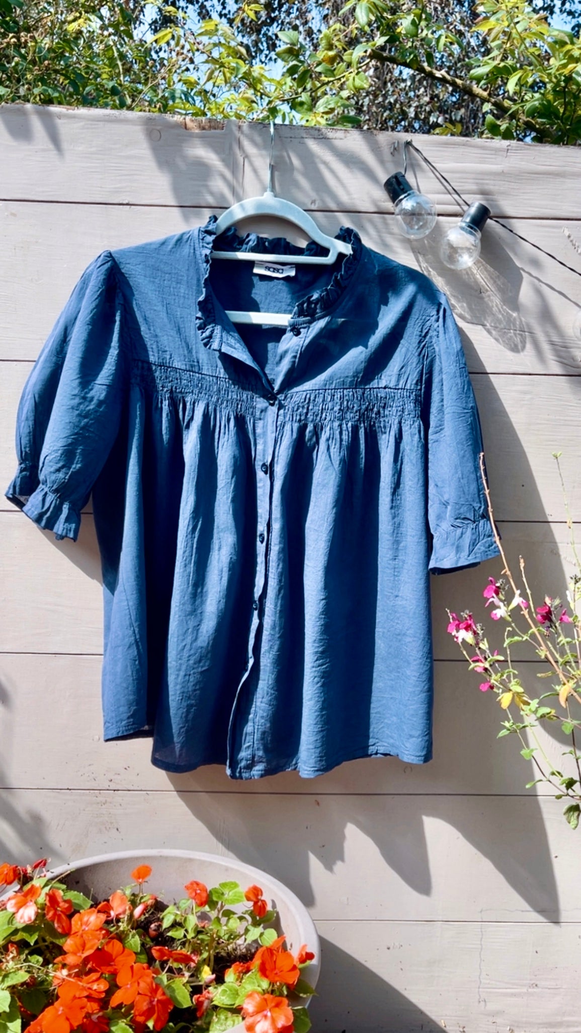 Connie Blouse - navy