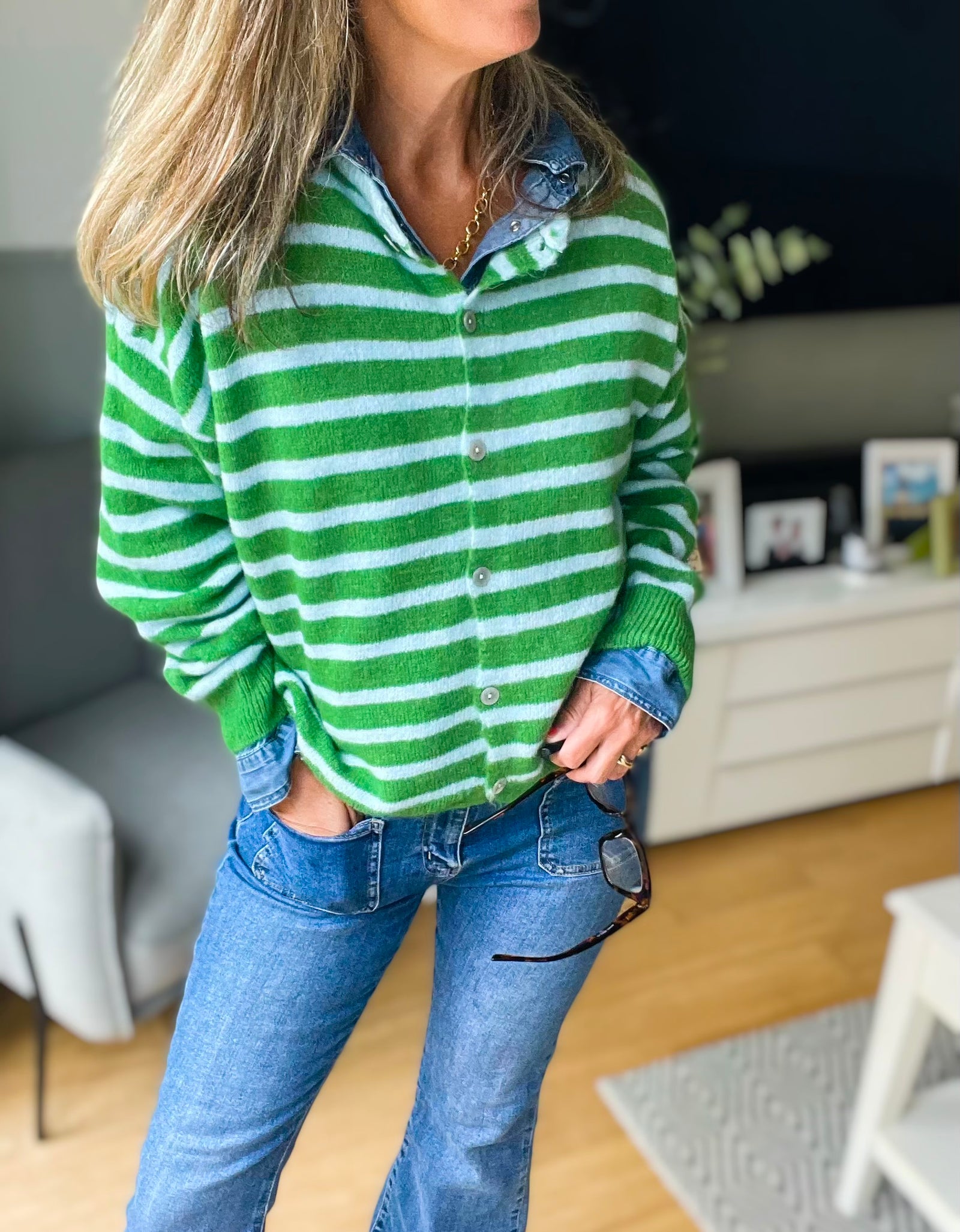 Lizzie Cardi - Green/blue