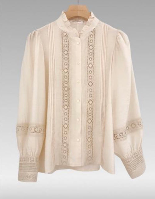 Load image into Gallery viewer, Esmé Blouse - Ivory
