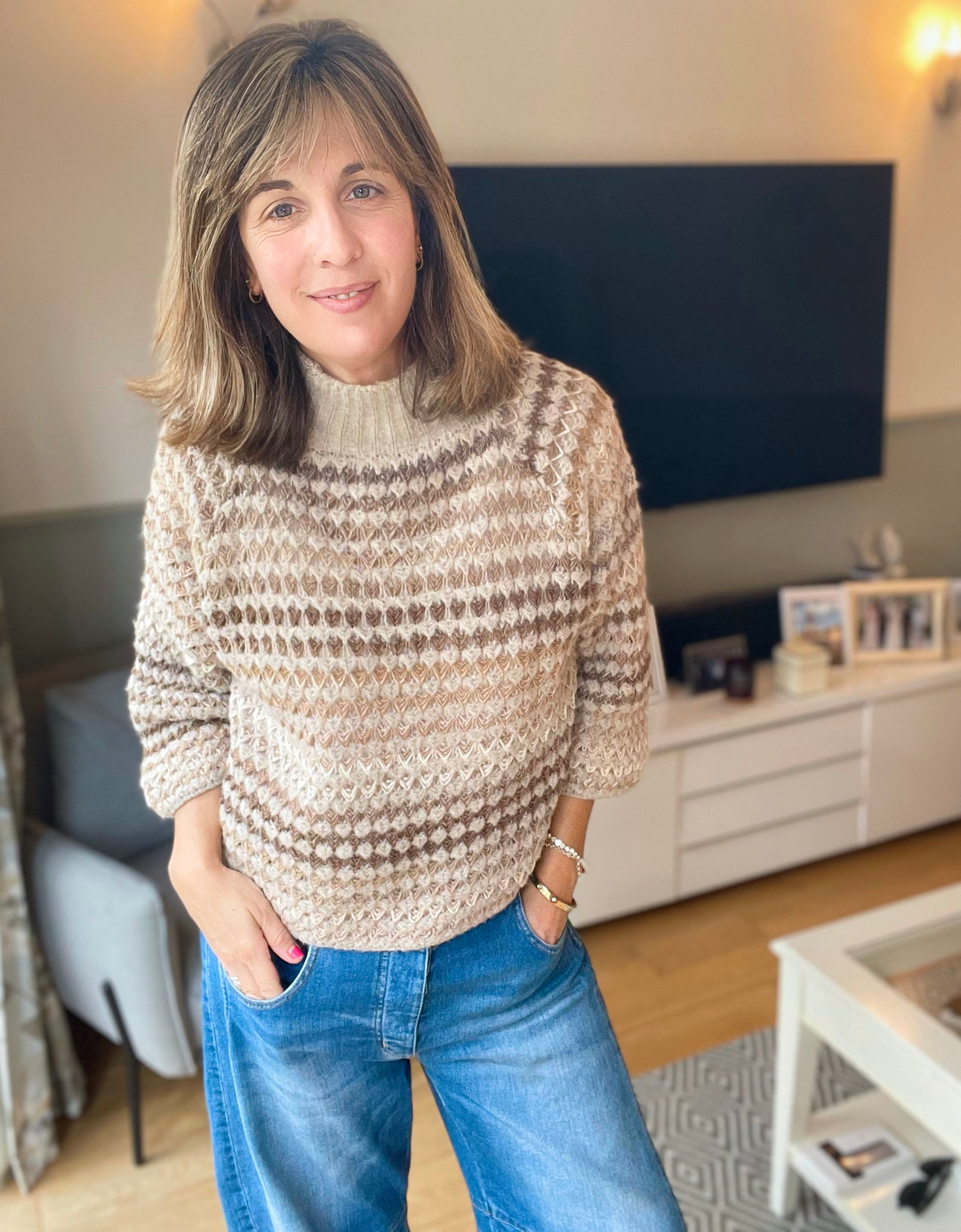 Bella Jumper - oatmeal