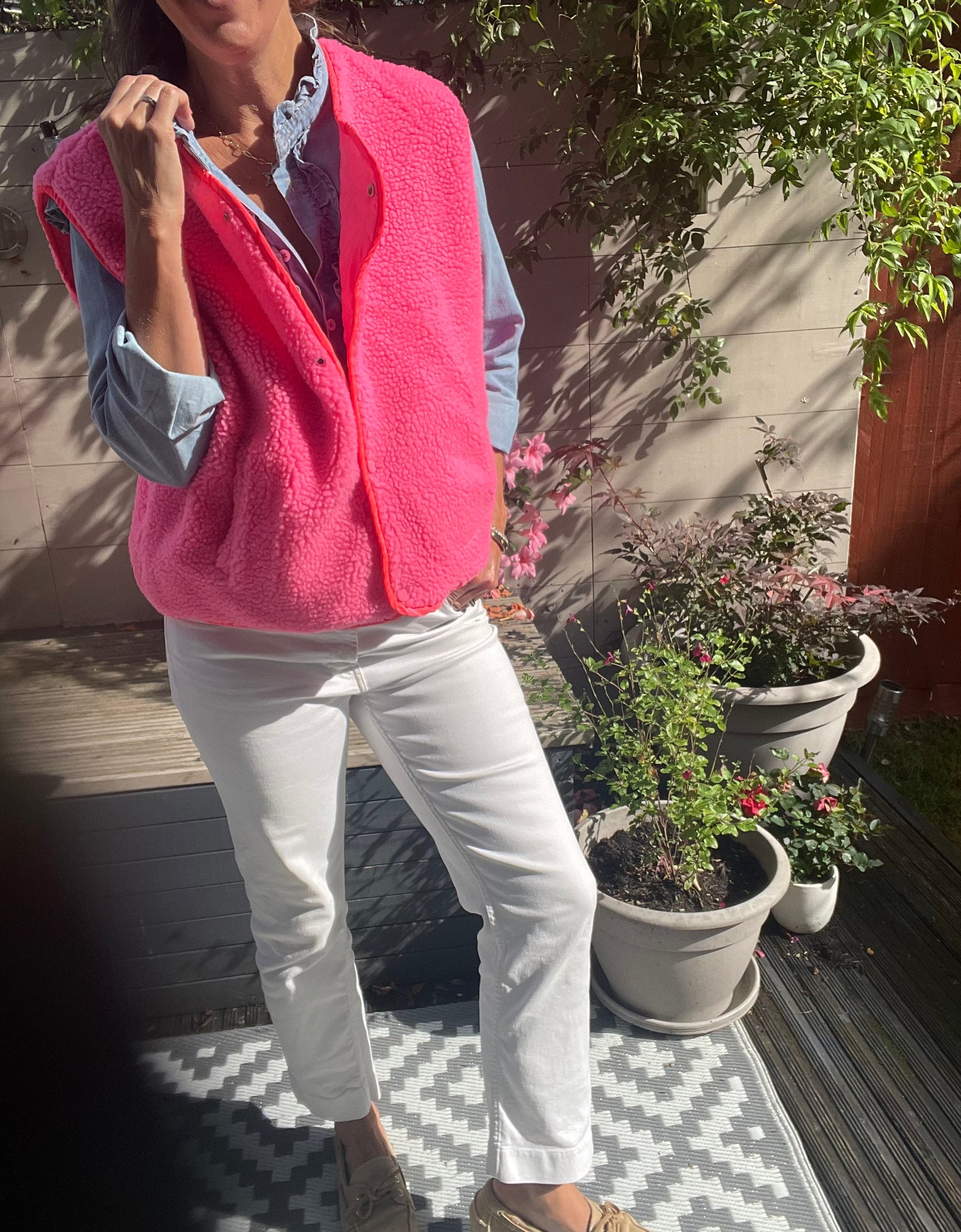 Neon Pink Gilet