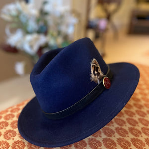 FLORENCE (navy blue) fedora