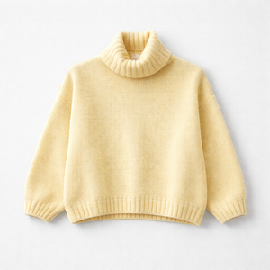 Daisy Roll-neck -yellow