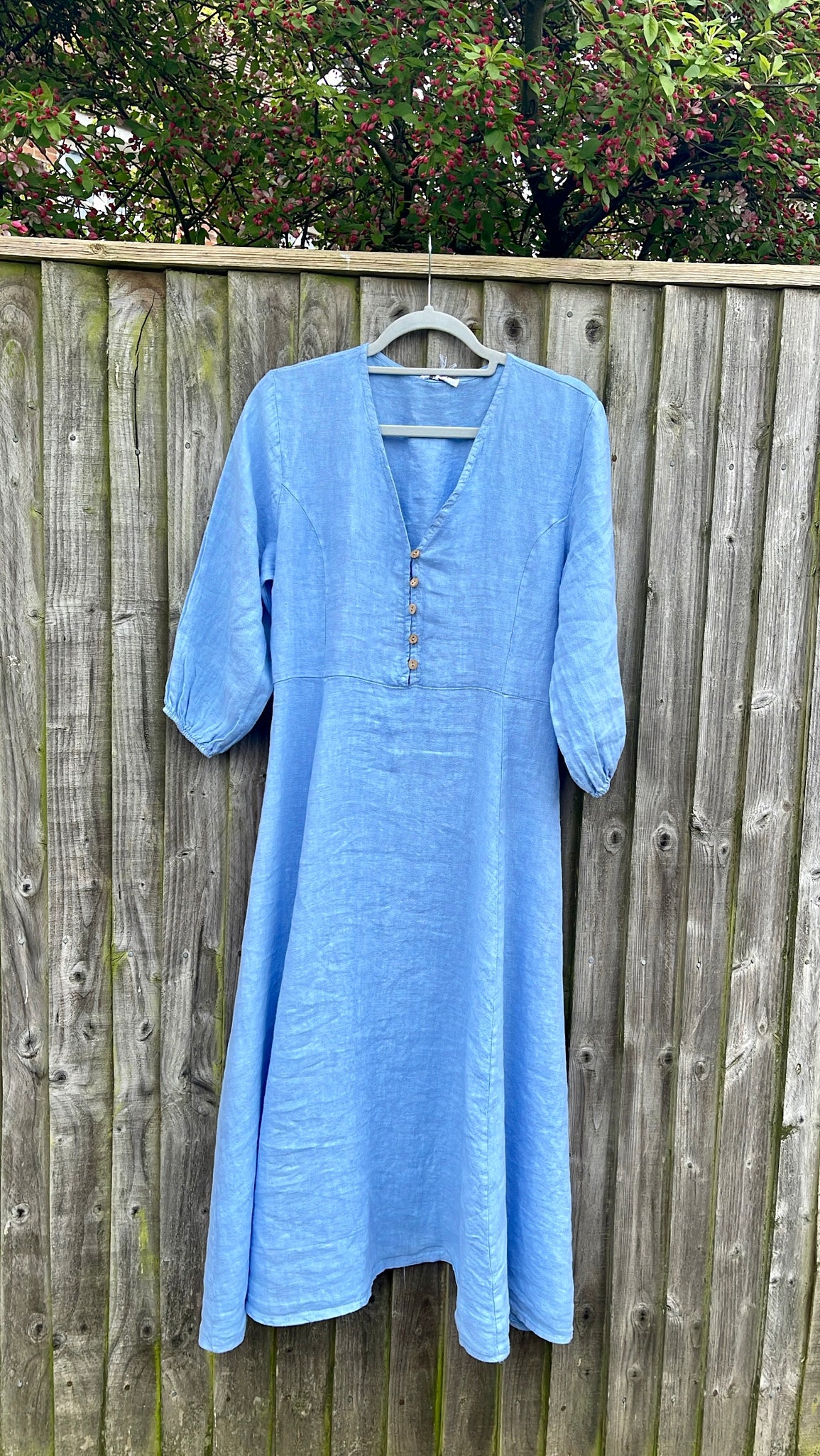 Evangeline Dress- blue