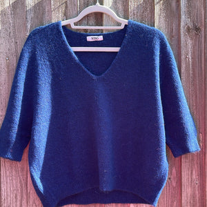 Sassy Knit - navy