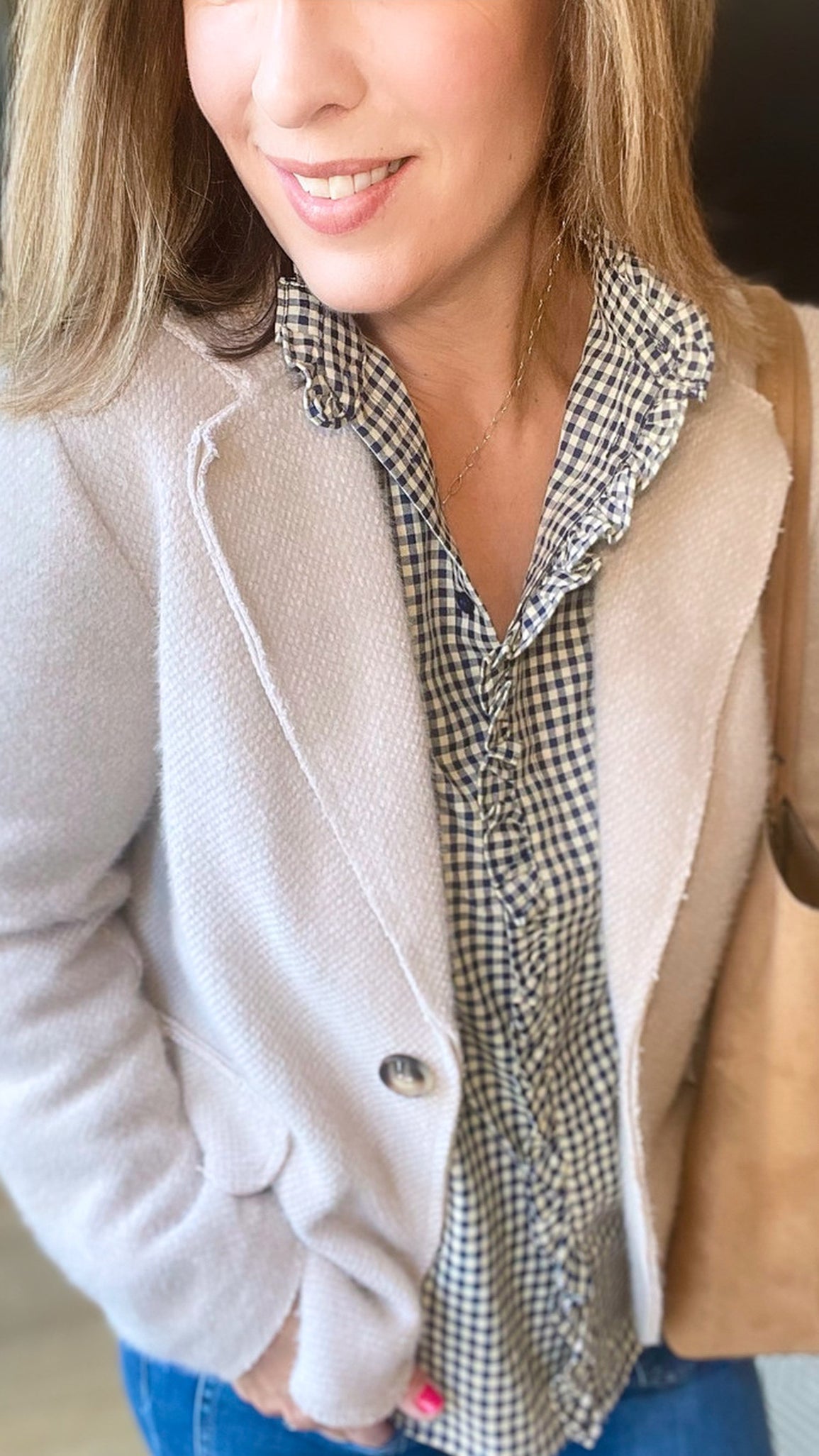 Oatmeal Soft Blazer