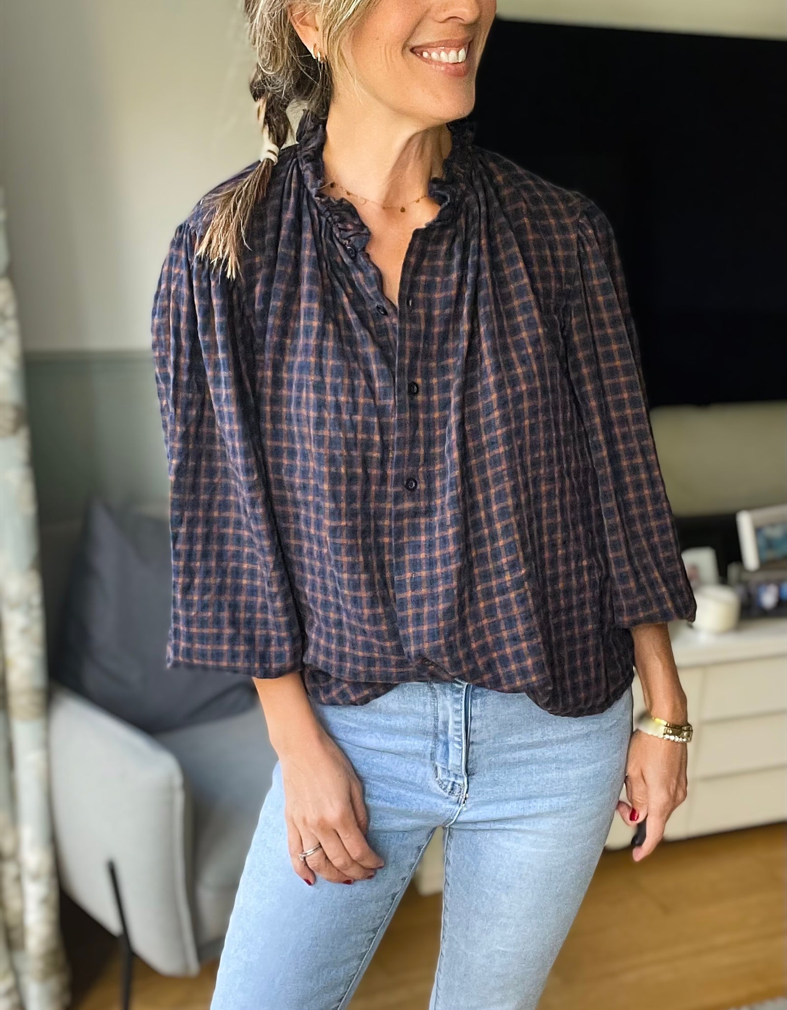 Molly Shirt- navy