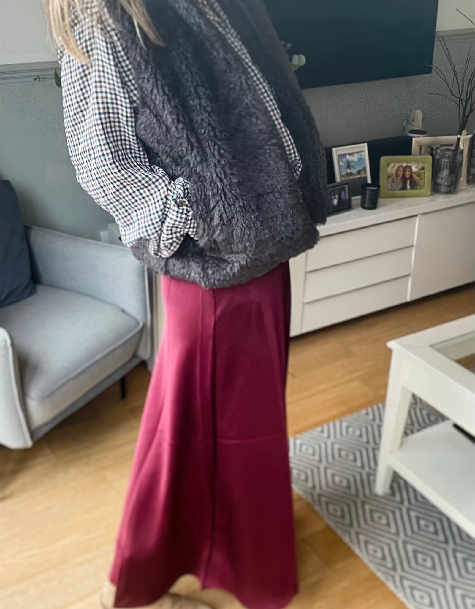 Margaux Skirt - bordeaux