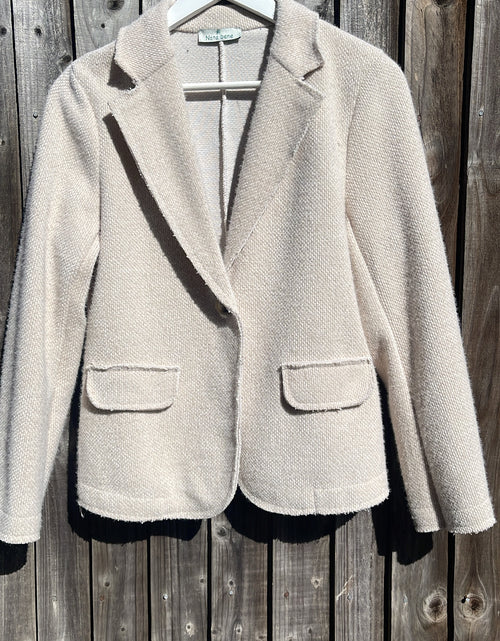 Load image into Gallery viewer, Oatmeal Soft Blazer
