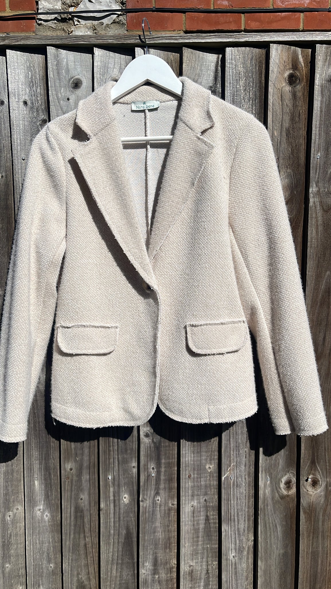 Oatmeal Soft Blazer