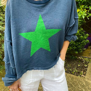 Betty Sweatshirt - Navy