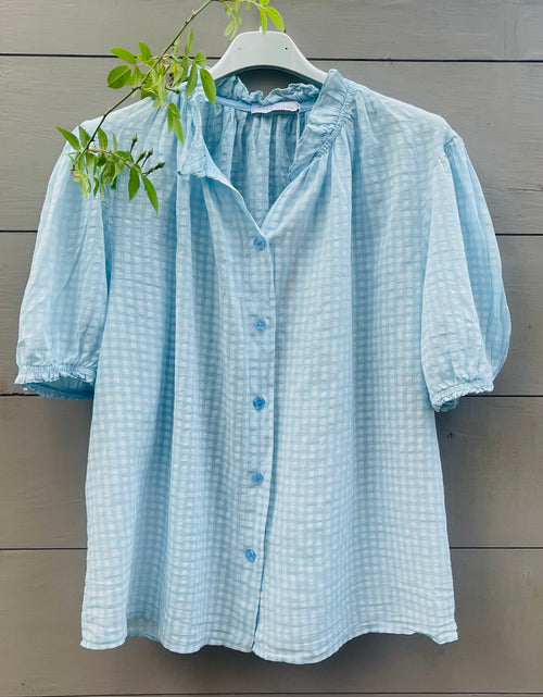 Load image into Gallery viewer, Pixie Blouse - blue
