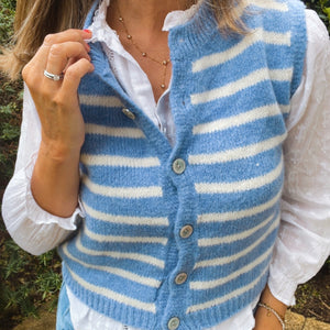 Tabitha Tank-top Blue Stripe