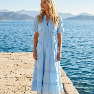 Vivienne Dress - blue