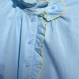 Gigi Blouse - yellow trim