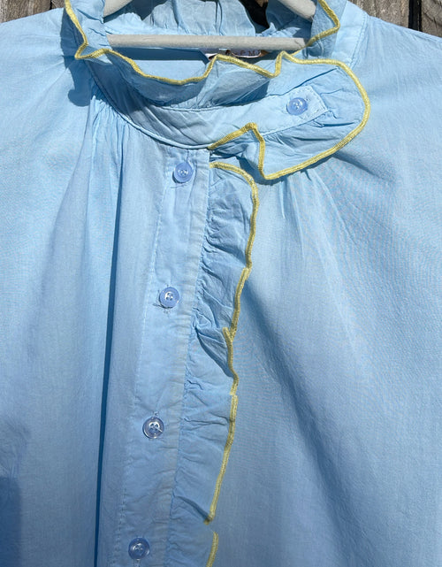 Load image into Gallery viewer, Gigi Blouse - yellow trim
