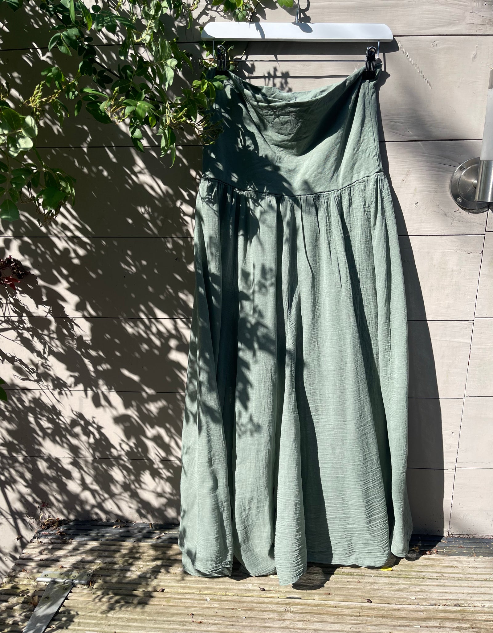 Khaki Maxi Skirt