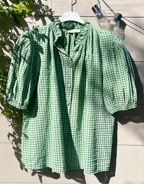 Load image into Gallery viewer, Pixie Blouse - Green
