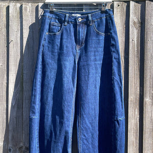 Denim Barrel Jeans