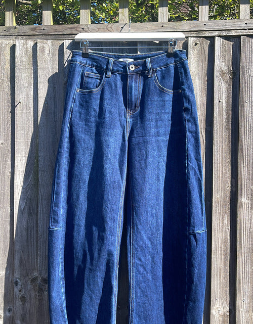 Load image into Gallery viewer, Denim Barrel Jeans
