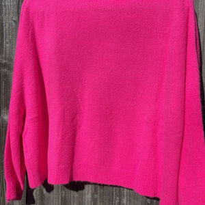 Poppy Jumper - neon pink