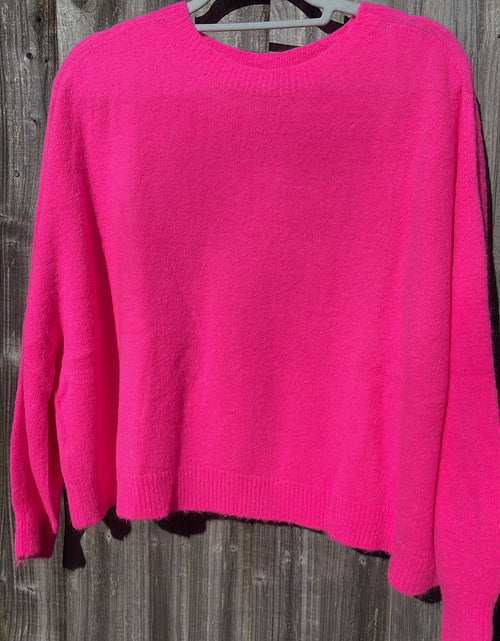 Load image into Gallery viewer, Poppy Jumper - neon pink
