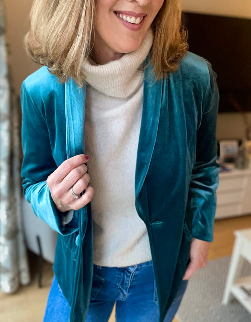 Load image into Gallery viewer, Connie Blazer - Teal
